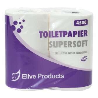 Elive Toiletpapier  2 laags 100% cellulose