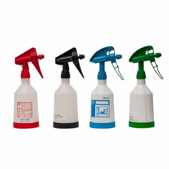 Mercury Pro Sprayer double-action Spray 500 ml rood met afbeelding