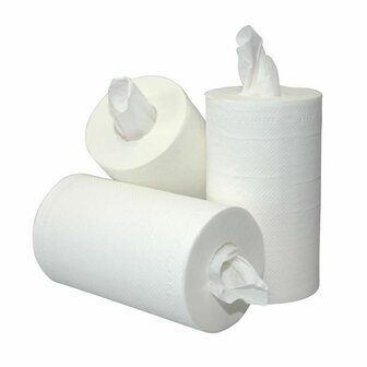 Elive Mini poetsrol 60 meter 100% Cellulose zonder koker 2 laags