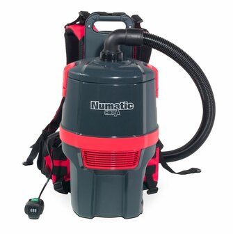 Numatic RSB150H-NX snoerloze ergonomische rugstofzuiger met batterij en  AA30E-kit