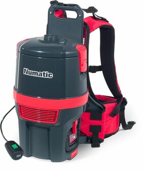 Numatic RSB150H-NX snoerloze ergonomische rugstofzuiger met batterij en  AA30E-kit