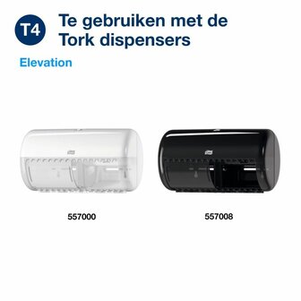 Tork Traditioneel Toiletpapier Advanced 2-laags, 400vel T4