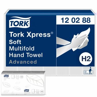 Tork Xpress soft Multifold handdoekjes 2Laags H2