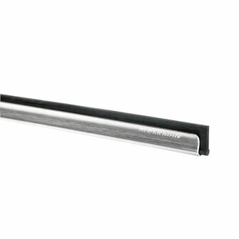 Moerman Raamwisser RVS rail met zwart Rubber 45cm