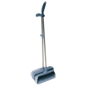 Vileda  stoffer &amp; blik en Dustpan brush met steel.