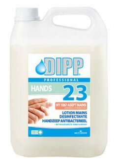 DIPP 23 Handzeep Antibacterieel 5 liter