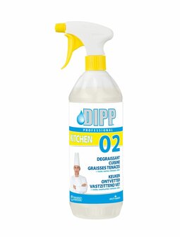 DIPP 02 SPRAY Keuken Ontvetter 1 liter