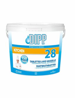 DIPP 28 TABLETTEN Vaatwastabletten All-in-one 150 tabs