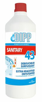 DIPP 43 Extra krachtige ontstopper 1 liter