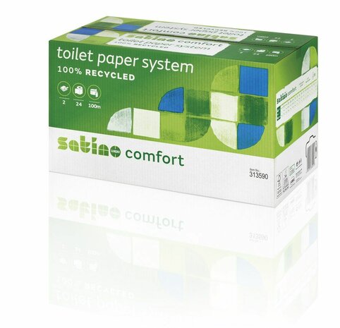 Satino Comfort Systeemrol Doprol toiletpapier 2 laags