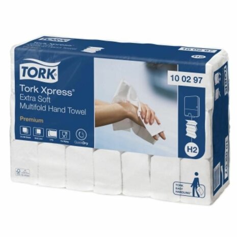 Tork Premium Hand Towel Interfold Extra soft H2