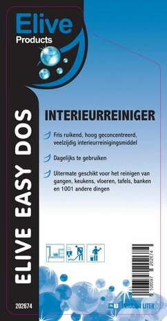 Elive Easy Dos Interieurreiniger 6 x 1 liter