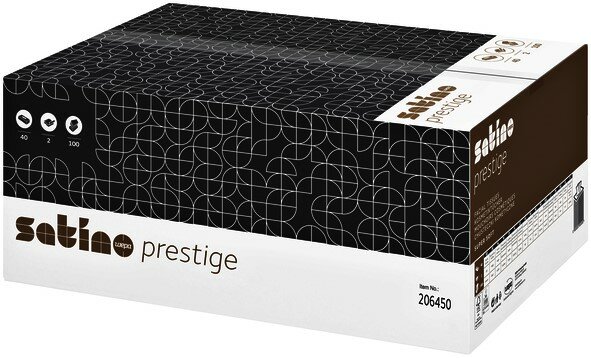 Satino prestige facial tissues cellulose 2 laags doos van 40x100 vel